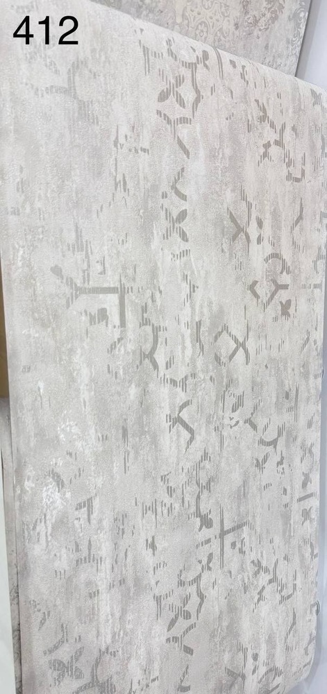 کاغذ دیواری طوسی کد 412